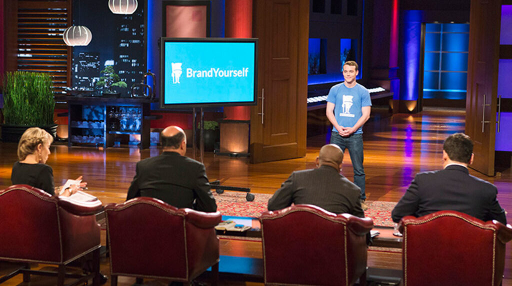 حضور در برنامه Shark Tank