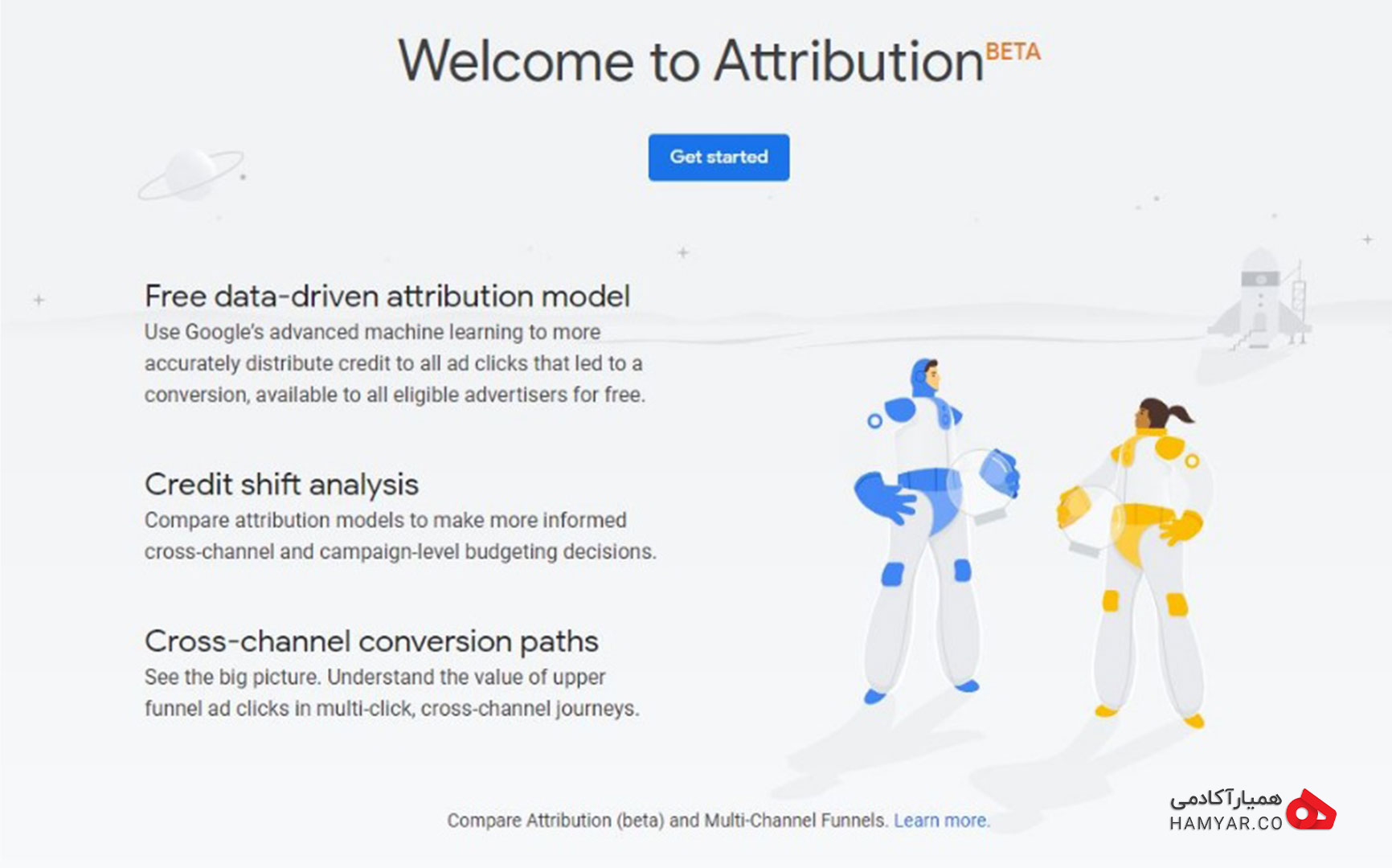 Attribution در گوگل آنالیتیکس