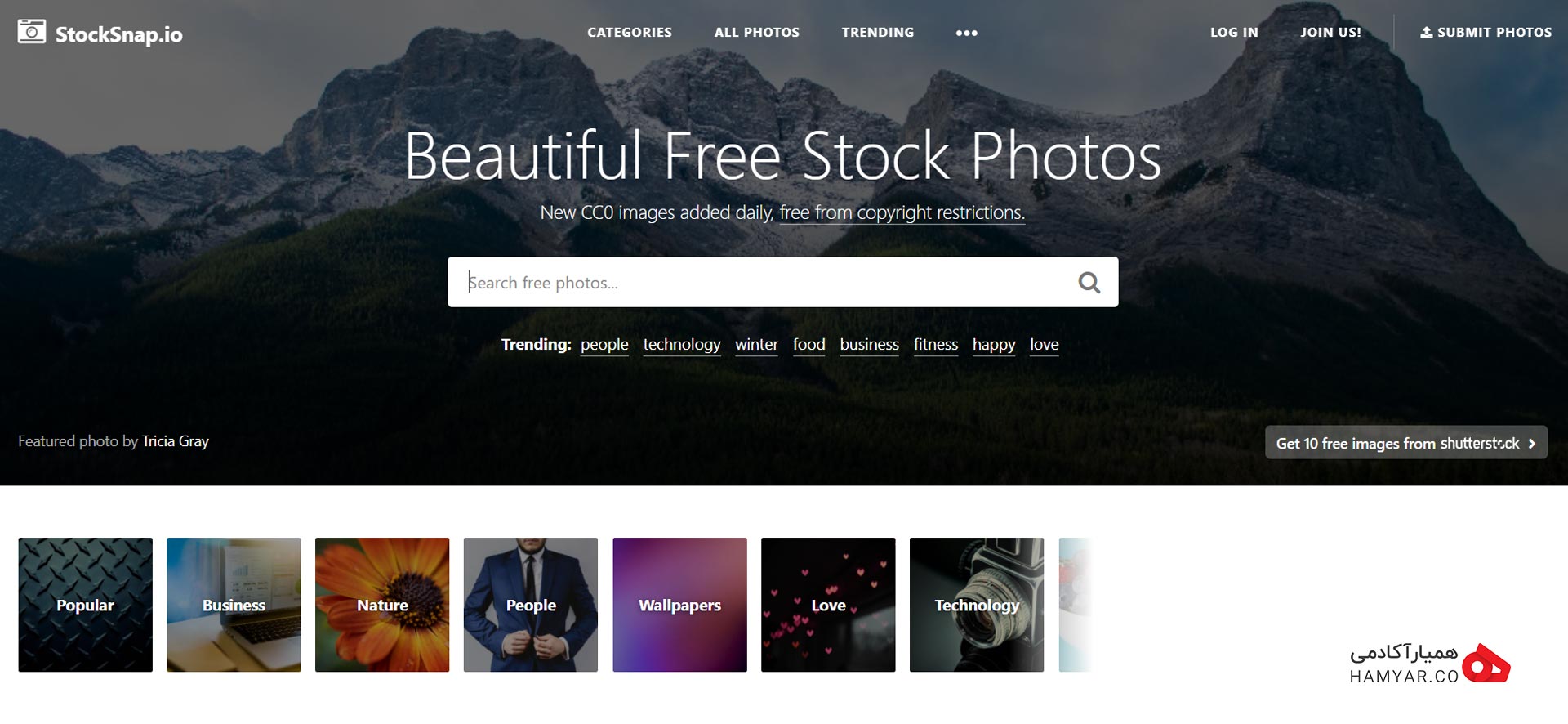 سایت StockSnap
