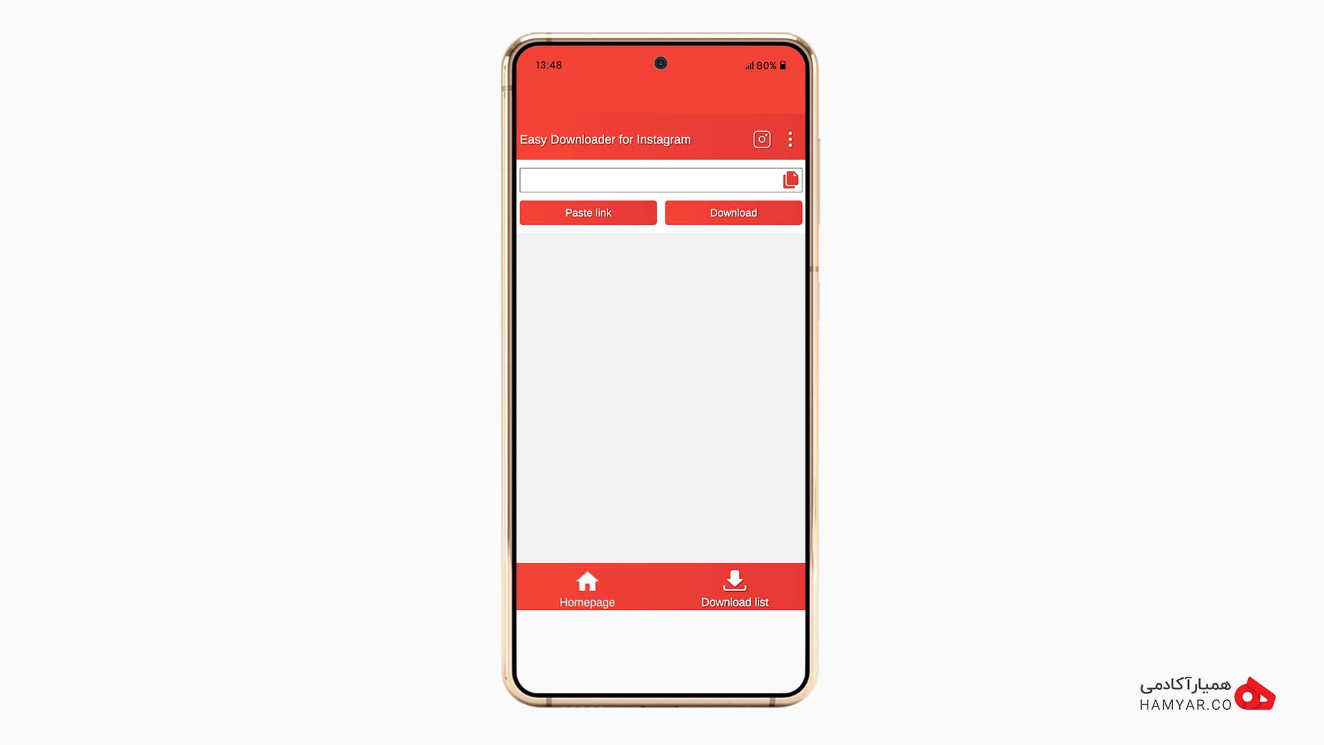 دانلود از اینستاگرام با Easy Downloader for instagram