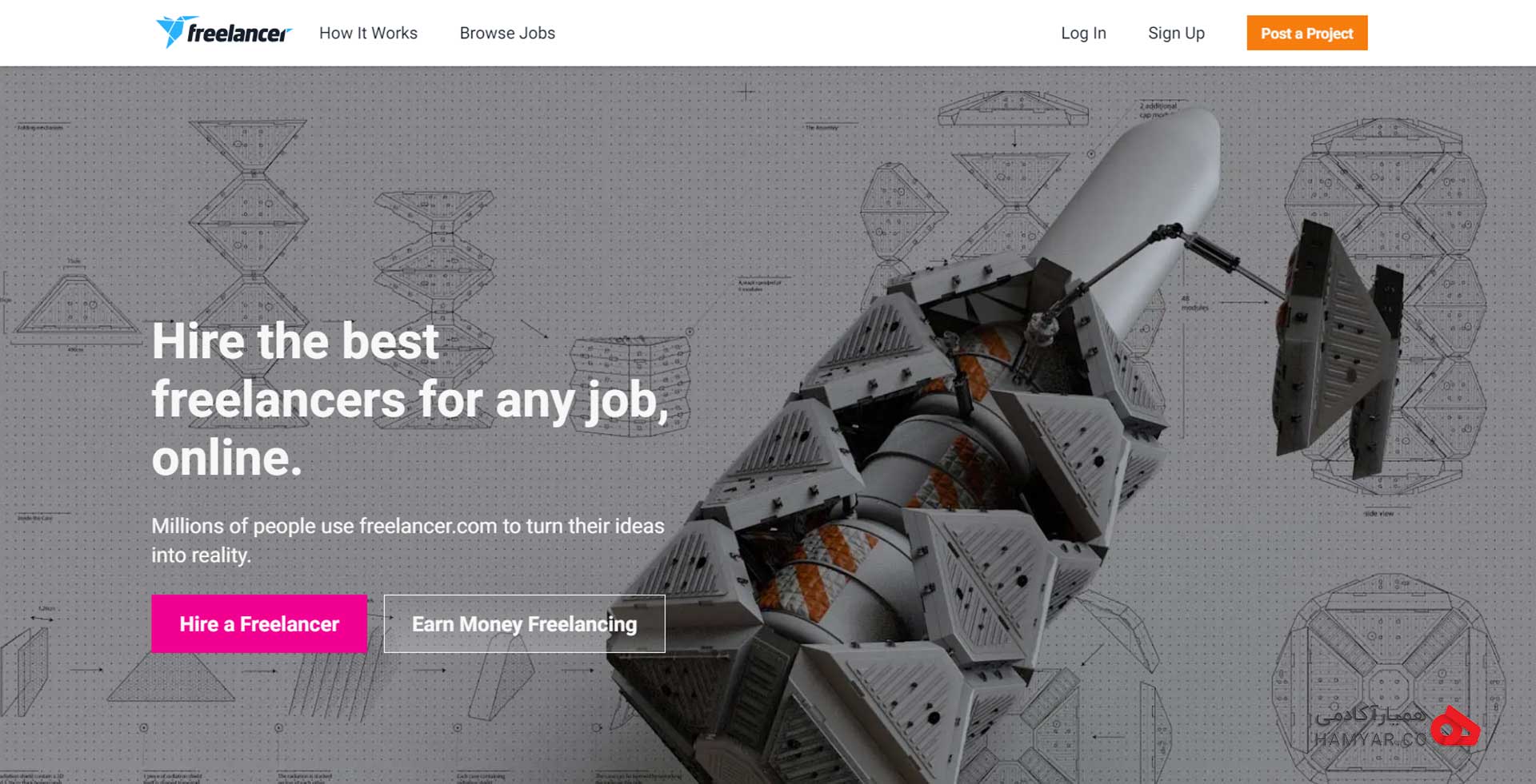 Freelancer از بهترین سایت های فریلنسری