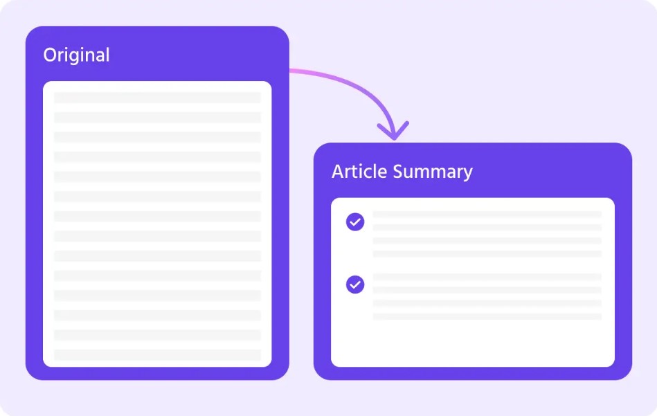 نکات خلاصه سازی با هوش مصنوعی