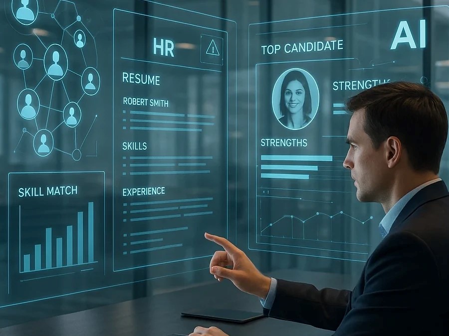 هوش مصنوعی در | HR ابزارهای استخدام و ارزیابی