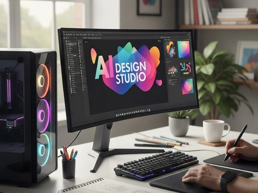 هوش مصنوعی برای گرافیست ها | ابزار های افزایش سرعت طراحی