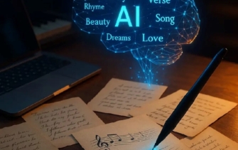 هوش مصنوعی برای نوشتن شعر و ترانه ( +5 ابزار Lyric Writer )