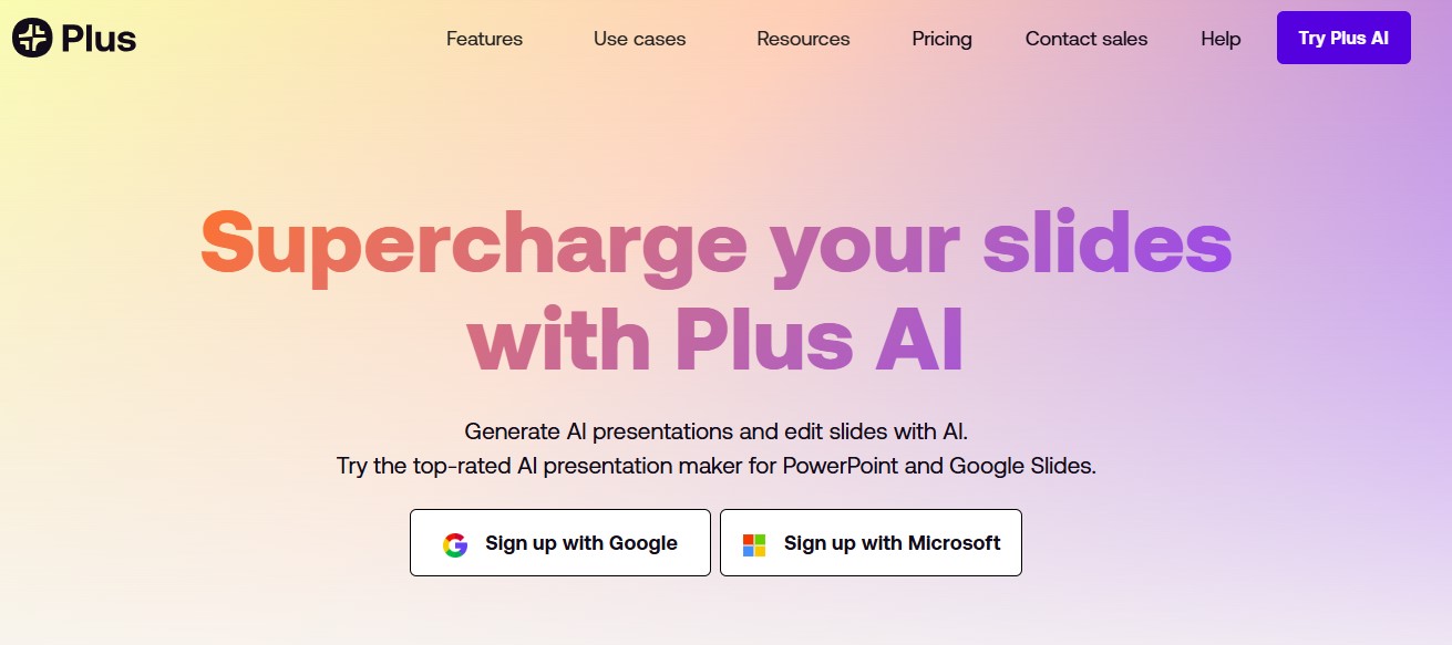 Plus AI  از بهترین ابزارهای هوش مصنوعی برای معلمان