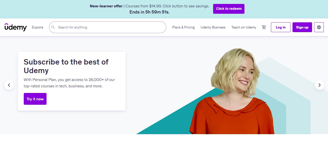 Udemy گزینه ای عالی و ارزان برای یادگیری هوش مصنوعی