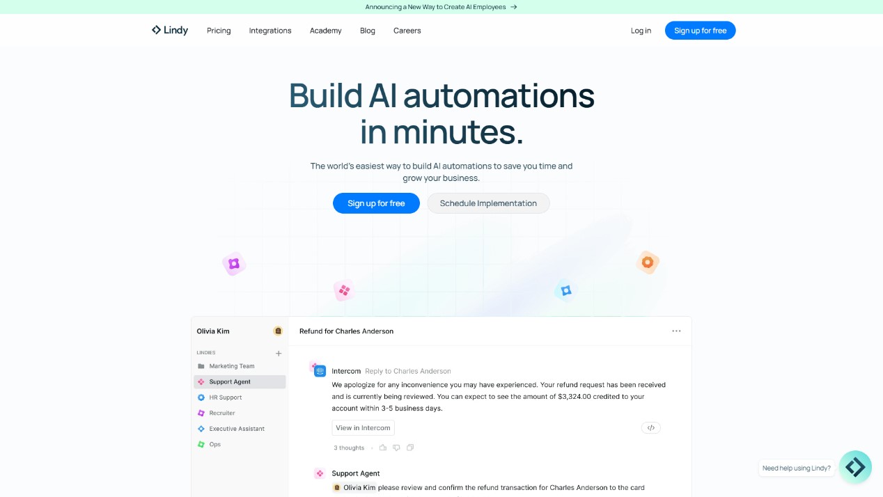 Lindy: دستیار شما برای خلاصه کتاب با هوش مصنوعی یا جمع بندی جلسات