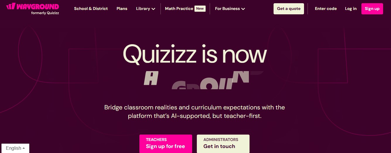 wayground: ابزاری برای بررسی سریع آزمون ها و نمره دادن