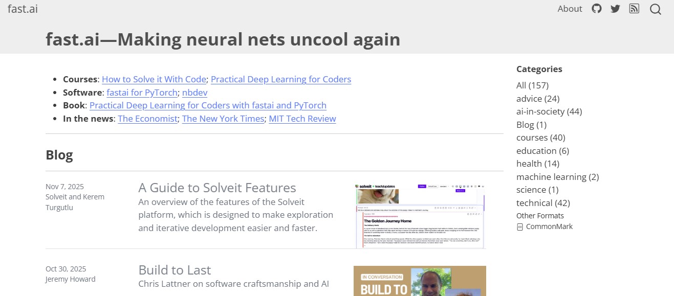 Fast.ai: بهترین منبع یادگیری هوش مصنوعی برای حرفه ای ها
