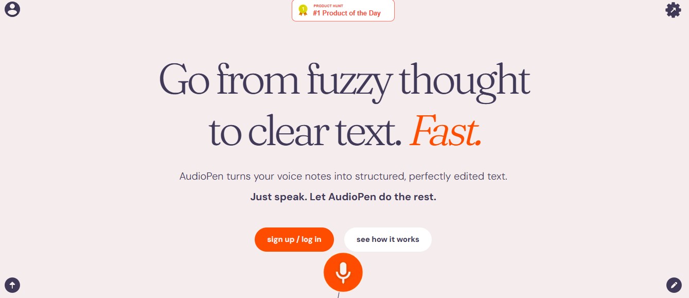 AudioPen: ابزار هوش مصنوعی برای معلمانی که کلاس های گفت و گو محور دارند