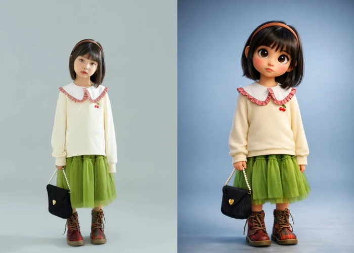 استایل پرتره تبدیل عکس به سبک پیکسار (Pixar Style)