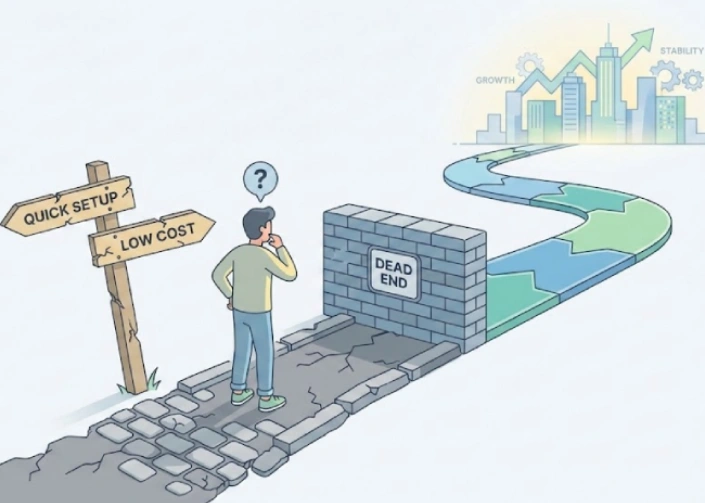 چرا انتخاب زیرساخت، تصمیمی بلندمدت است؟