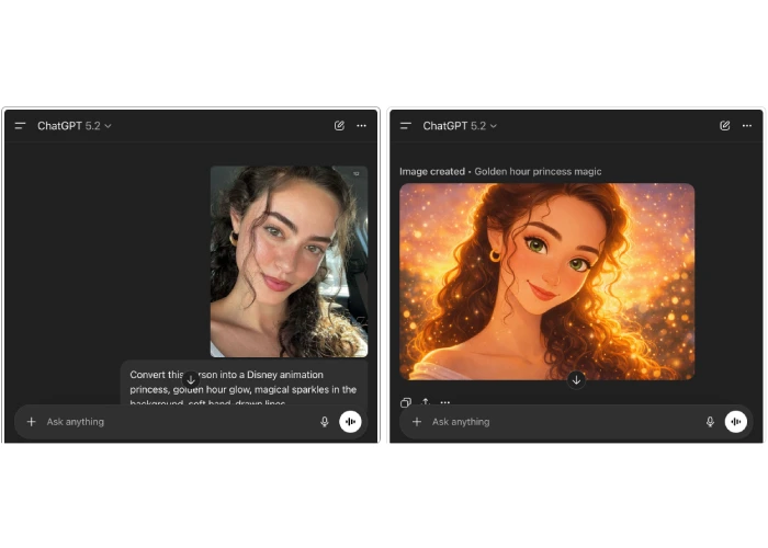 آموزش گام به گام تبدیل عکس به سبک دیزنی